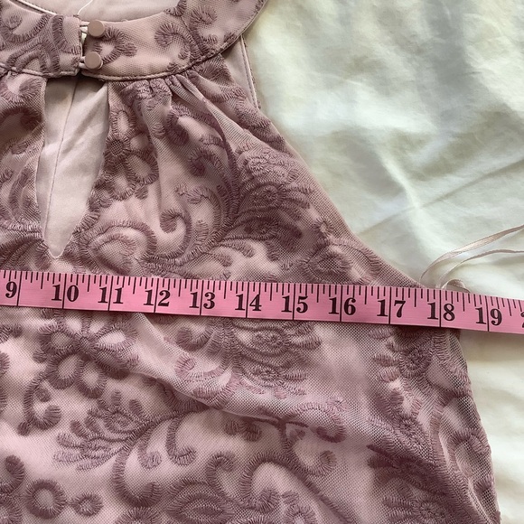 NWT Francescas S Knoxville Embroidered High Neck Sleeveless Dress - Picture 7 of 10